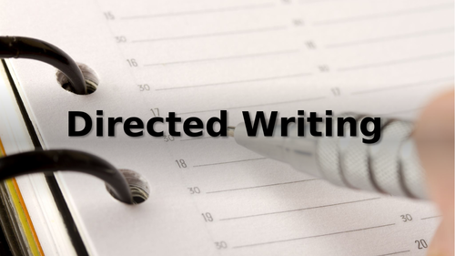 Directed writing